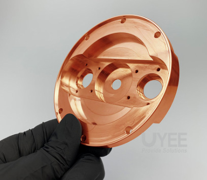 Copper CNC milling part